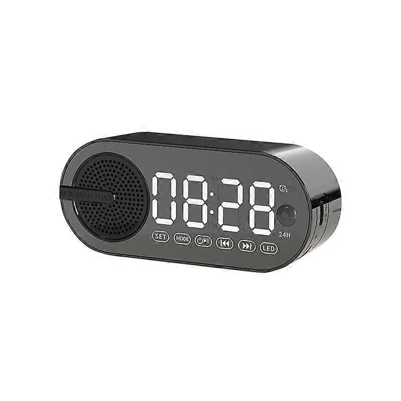 Bluetooth audio smart clock alarm clock speaker subwoofer portable card desktop home