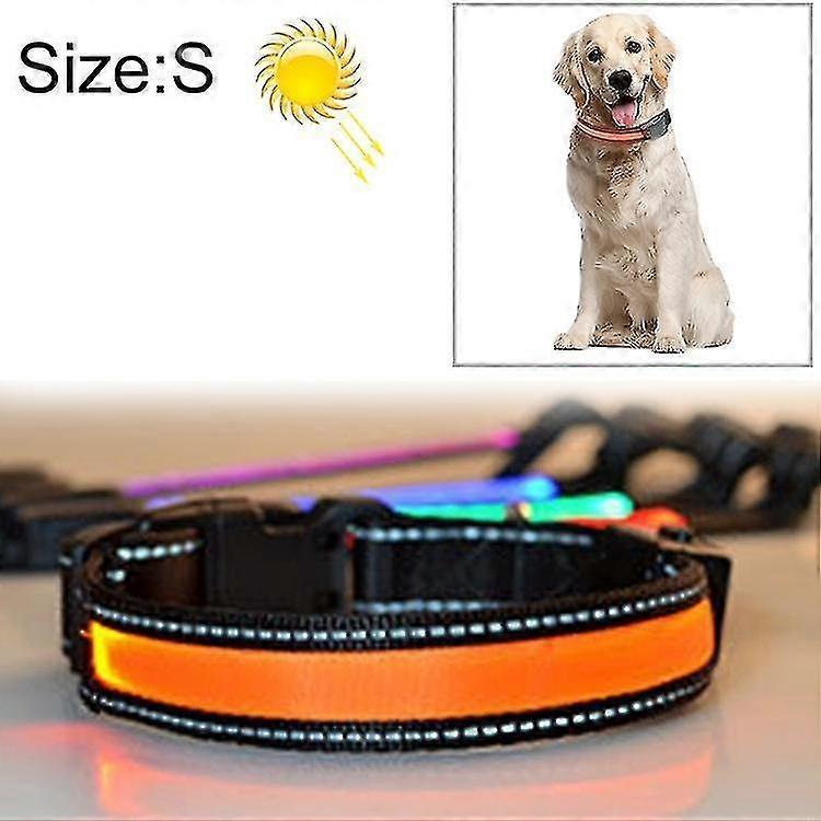solar charging light collar neck large circumference medium