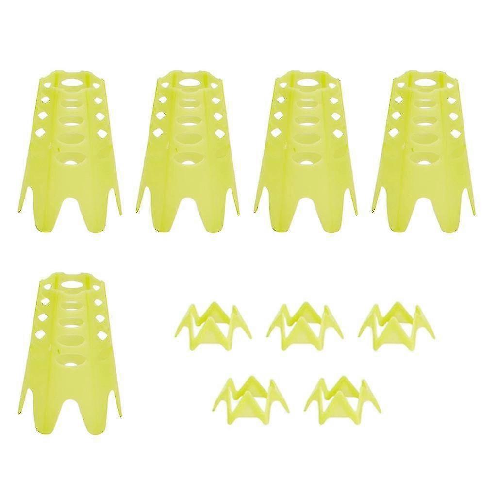 10pcs Golf Tees, Golf Simulator Tees Training Golf Practice Mat Tees For Lawn