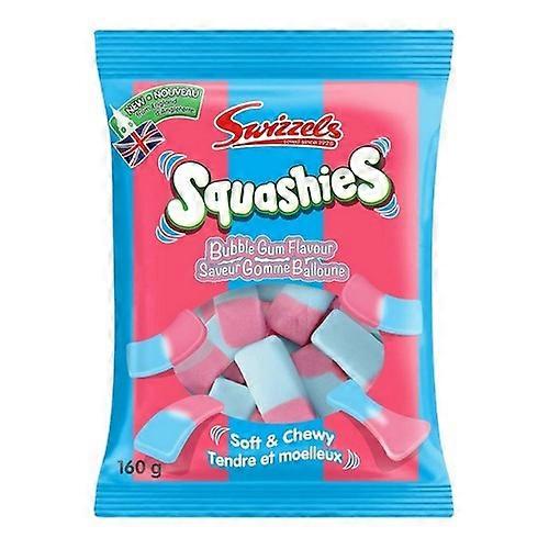 Swizzels Squashies Bubble Gum Flavoured Candies, 160 Grams (Case Of 10)