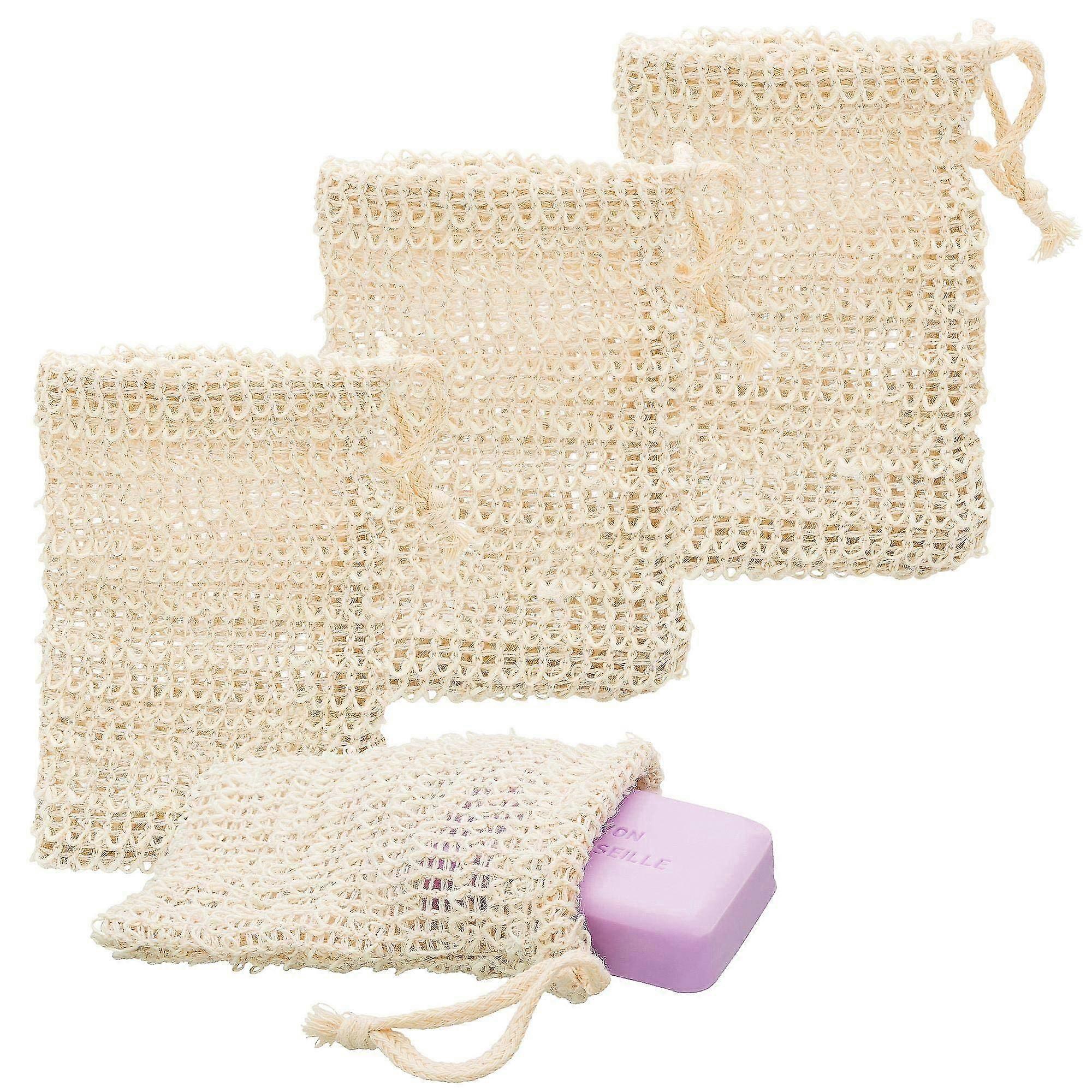 Natural Soap Net, Soap Bag, Soap Sponge 14cm X 9cm