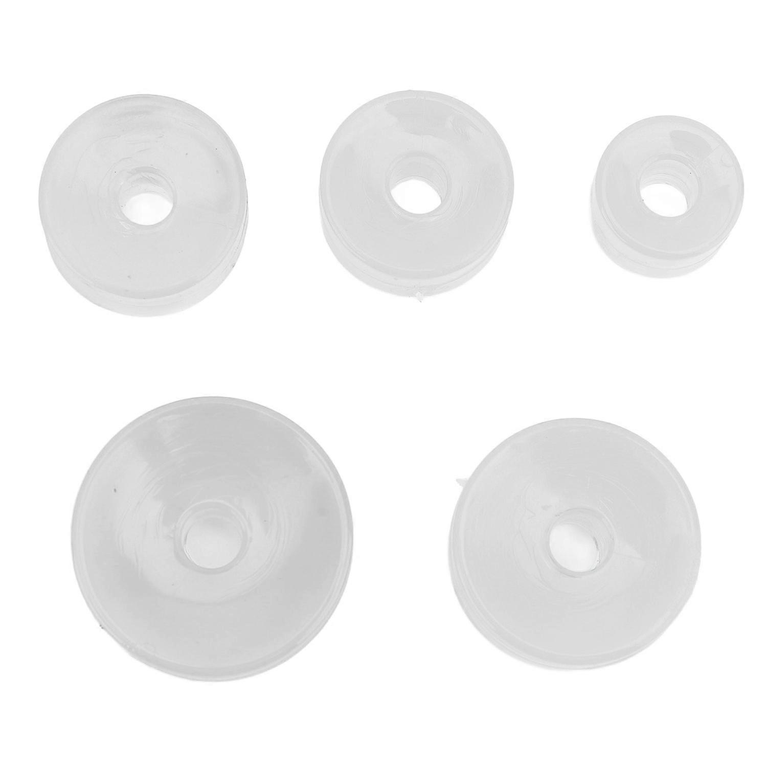 5pcs Watch Movement Cushion Fixed Base Assorted Sizes Repair Tools Rubber Watch Movement Holder Pad