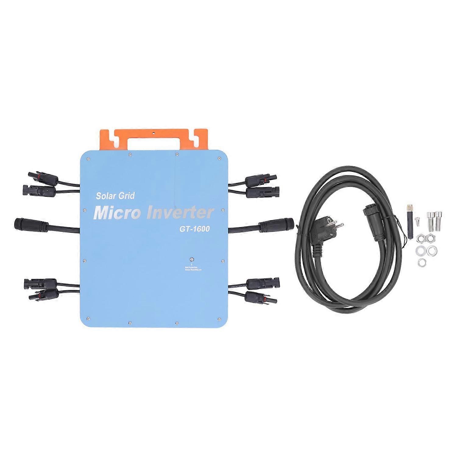 Solar Grid Tie Micro Inverter WIFI Control Automatic Identification Power Inverter 1600W