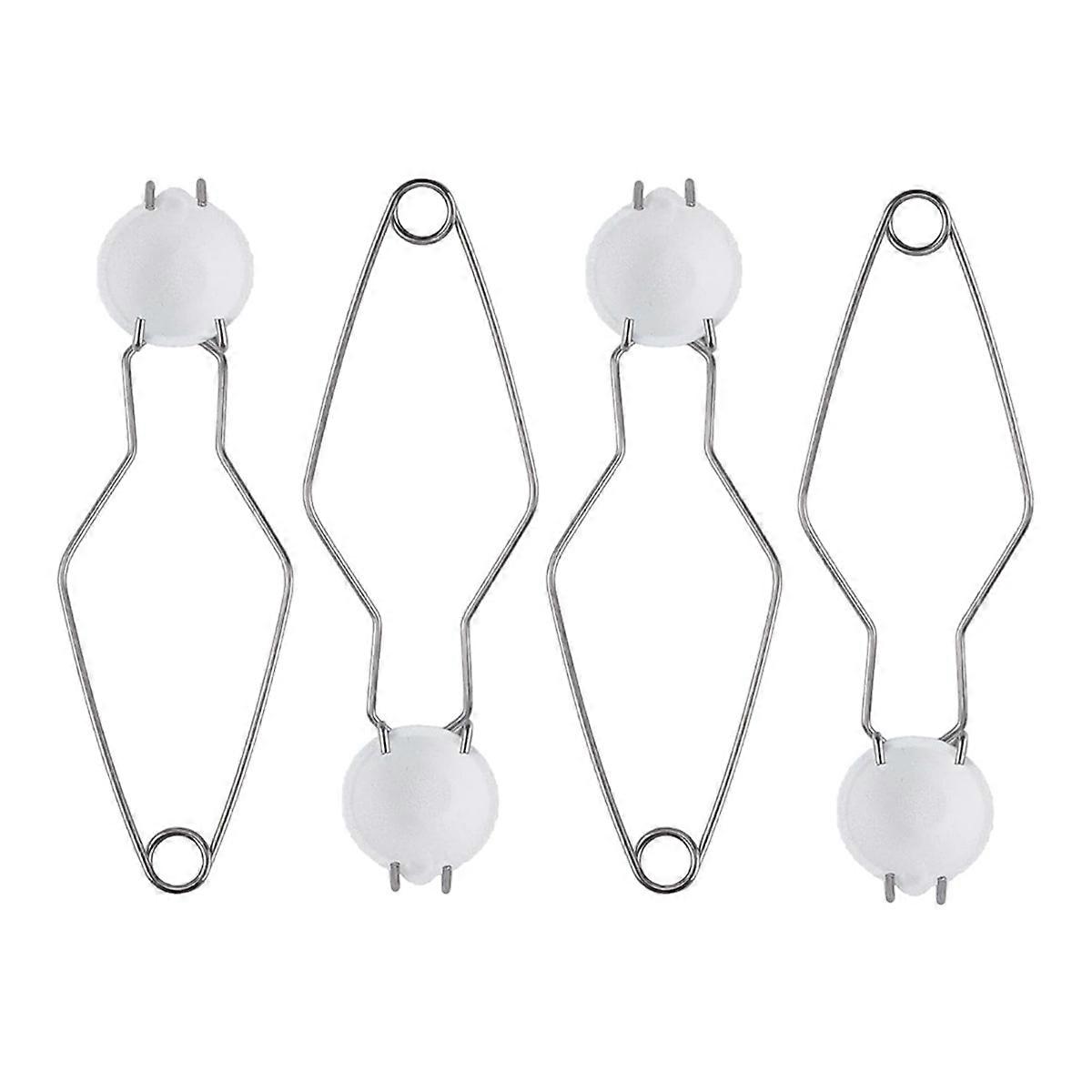 4Sets Plat de fusion en céramique Creuset Kit de creuset avec pinces Quartz Fusion Soudure Cuivre Or Argent Bol Coupe Ensemble d’outils