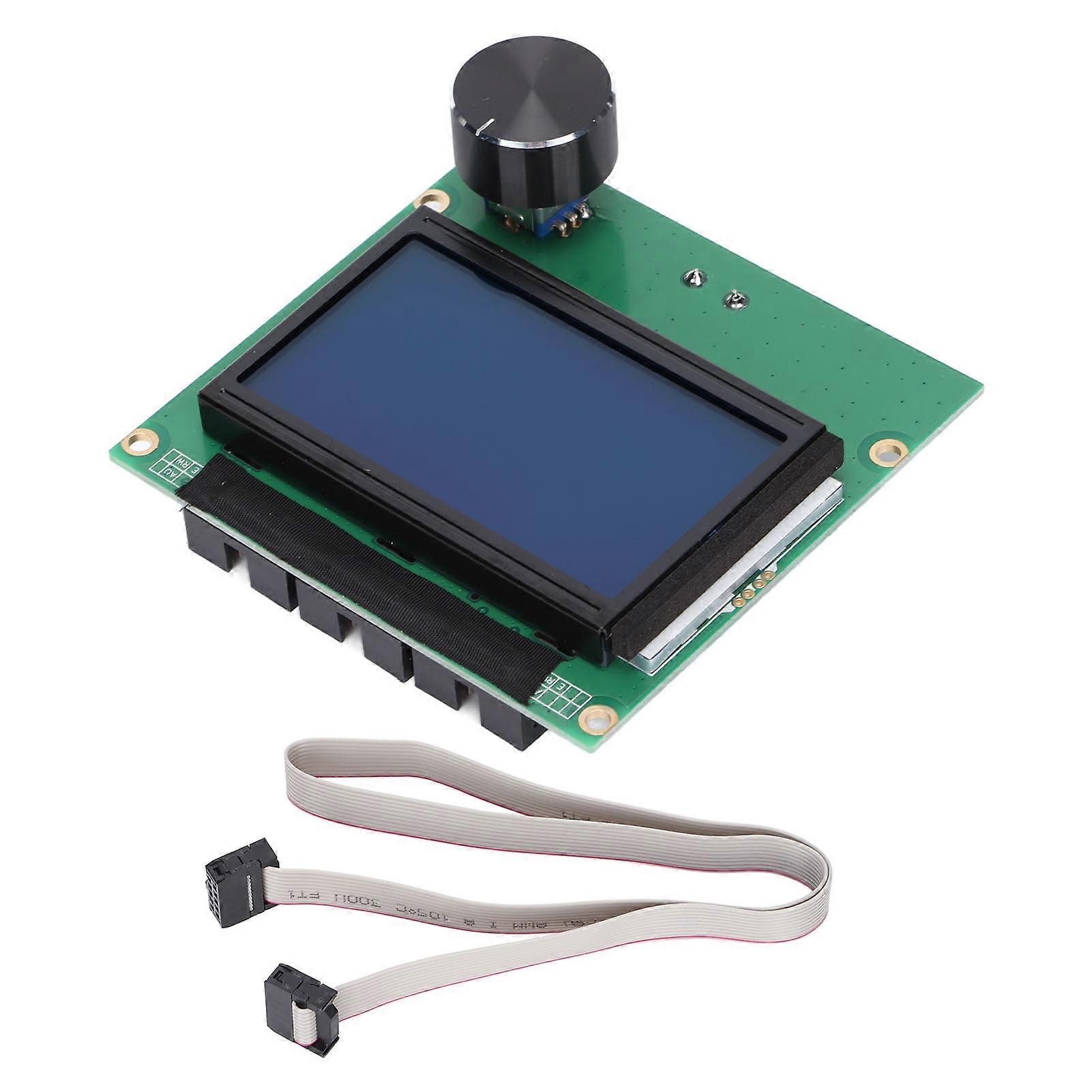 3D Printer Display 12864 LCD Screen Intelligent Control Board Printer Accessories for CR 10S for Ender 3