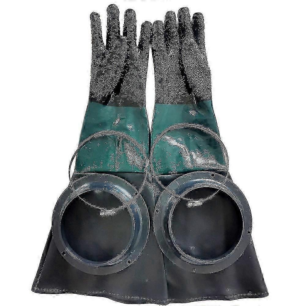 Gants de sablage SandBlaster Pièces 60cm avec joints toriques pour cabine de sablage