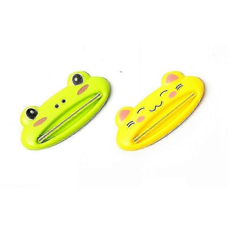 Toothpaste Tube Squeezers Clip Rolling Holder Dispenser (4pcs, Random Color) (random Style)