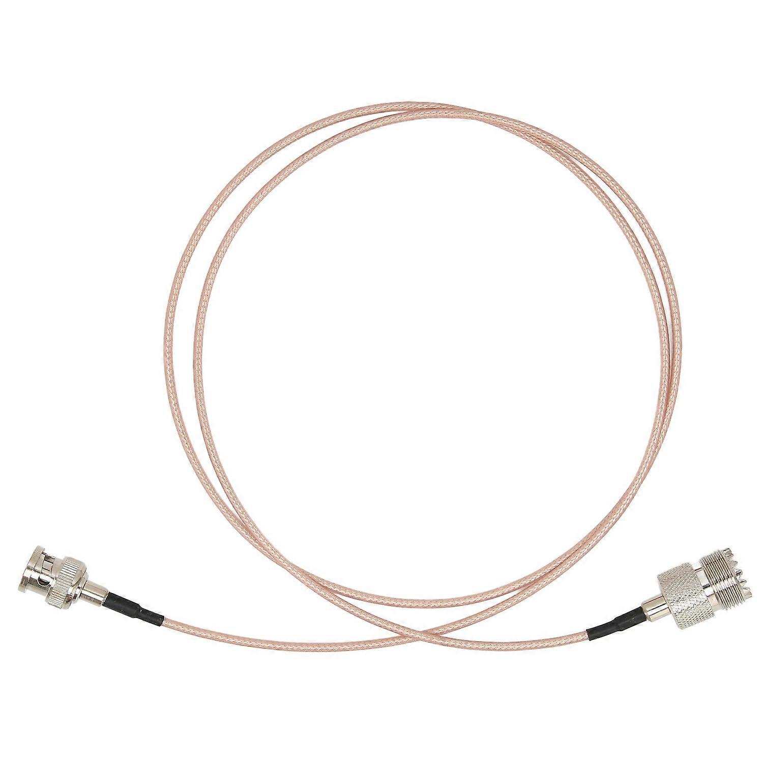UHF SO239 to BNC Male Coax Cable for CB Amateur Two Way Ham Radio Antenna Analyzer Radio Scanner