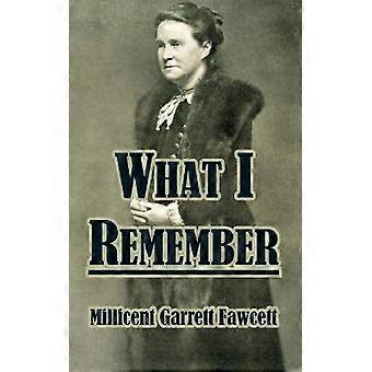 What I Remember