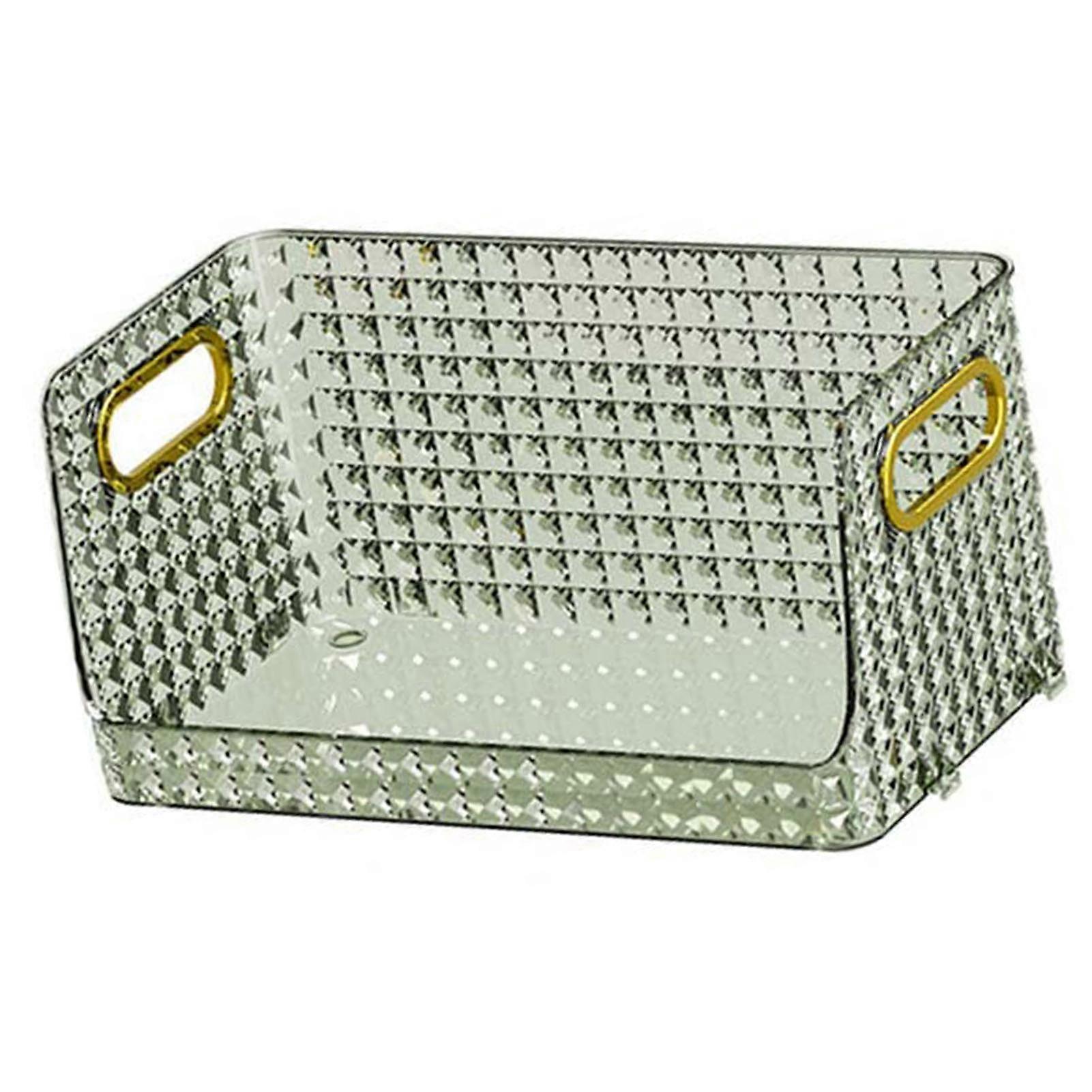Shatter-Resistant Sturdy Clear Cosmetic Storage