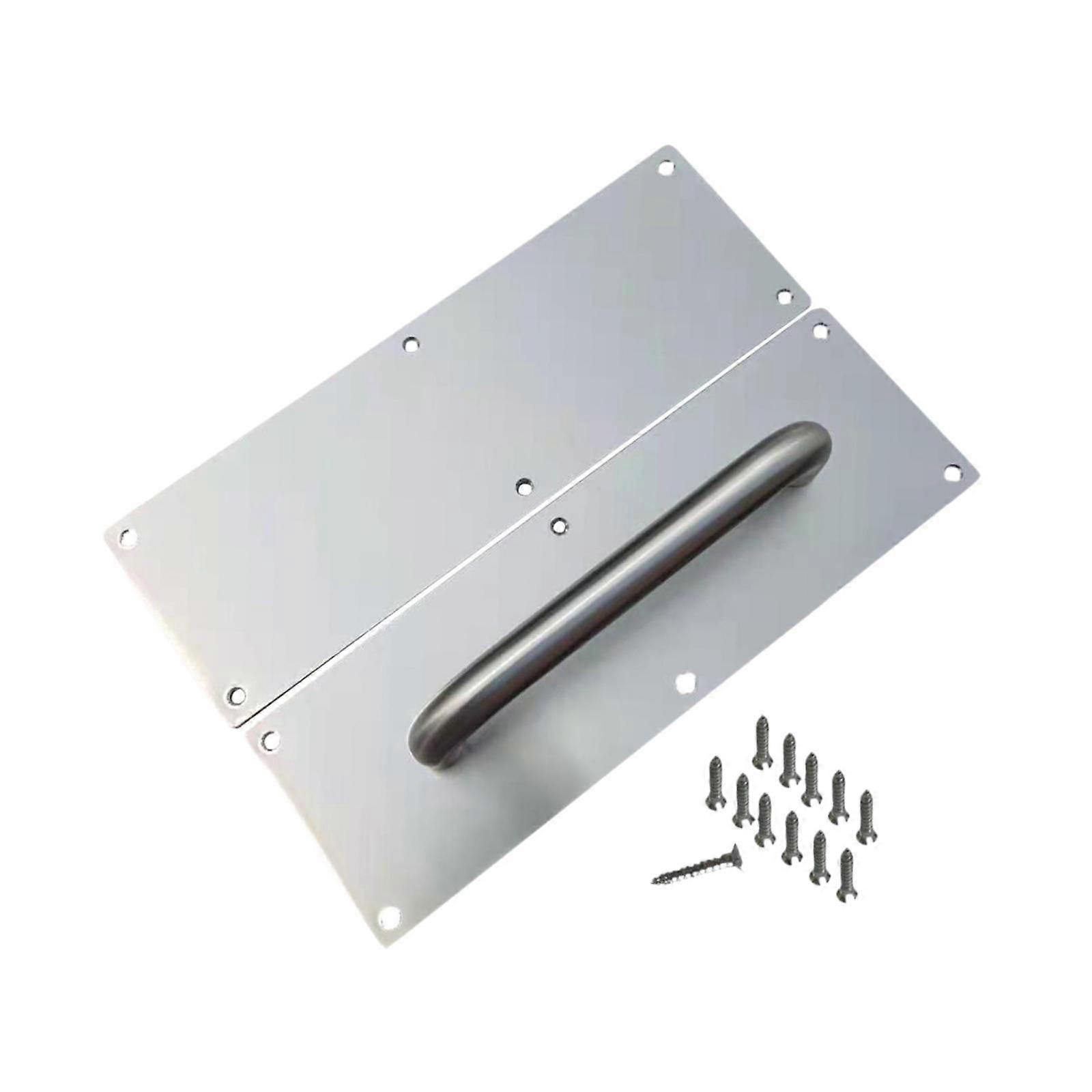 Door Handle Pull Push Door Plates Barn Door Pulls for Office Fire Door Hotel