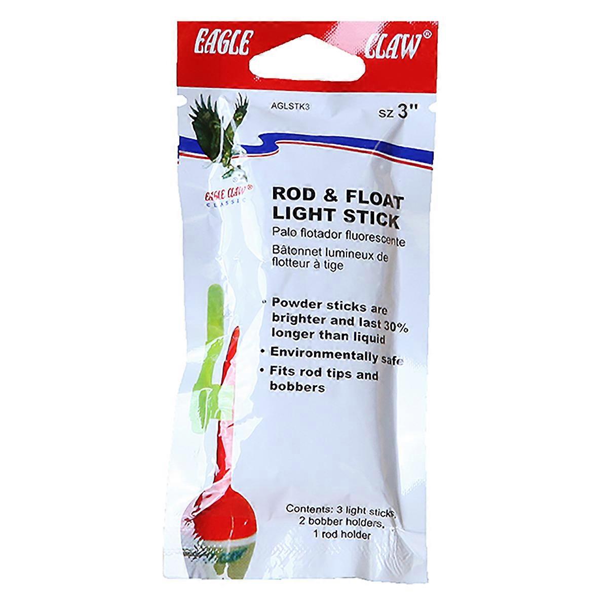 Eagle Claw Rod & Float 3" Light Sticks