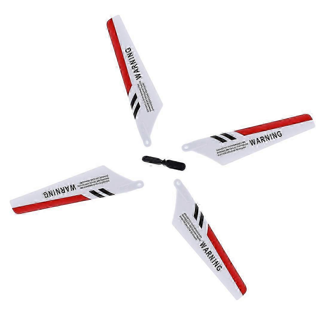4 x blader S107 S107G gyro fjernkontroll helikopter reparasjon RED