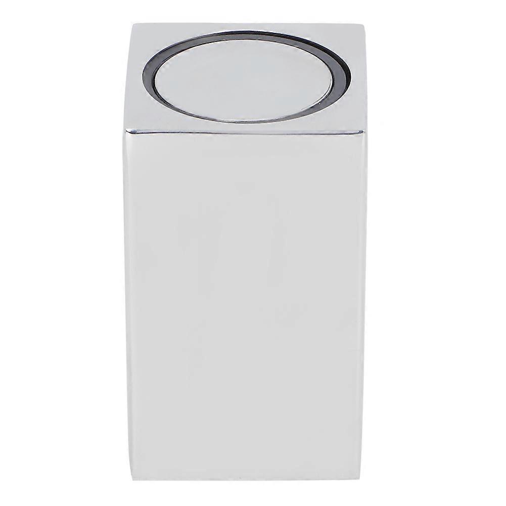Stainless steel innovative push-type toothpick holder storage box container