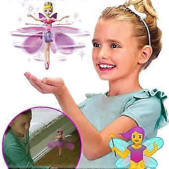 Nukke Maaginen Pixie Lelu Infrapuna Induktiolelu, Tyttöjen Ja Poikien Lelut Violetti