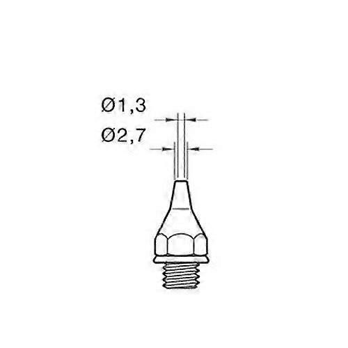 Punta de desoldado 32HT 2.7mm para DST JBC 0321400