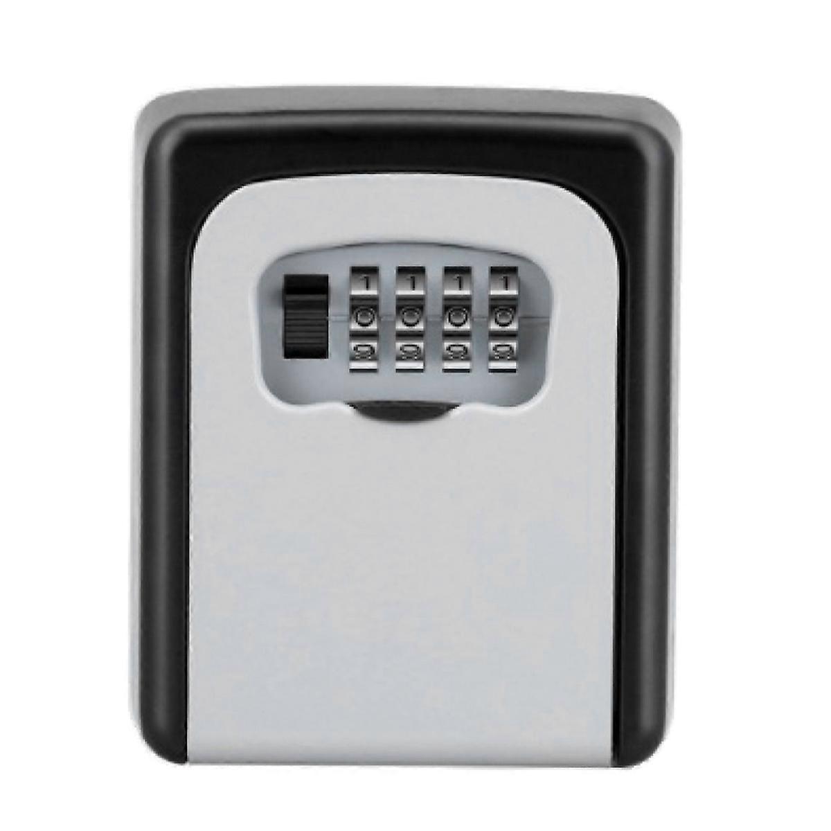 Outdoor Key Safe with National Code 4 Digit Combination Key Box Small Key Box with Code Safe