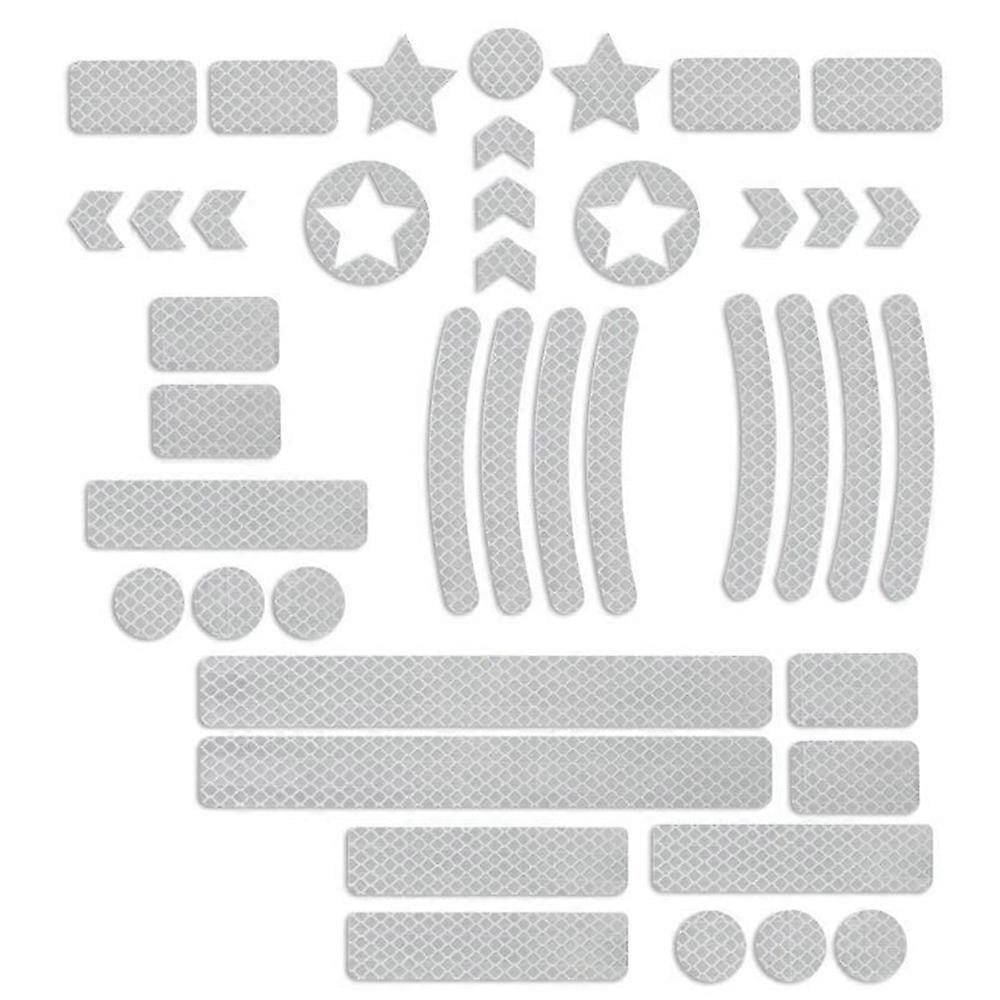 Multi-Use Waterproof Auto Reflector Tape For Bicycle, Warning Reflective Stickers Designed To Keep Safety On Wheelchairs Motorbike Scooter Clothes,