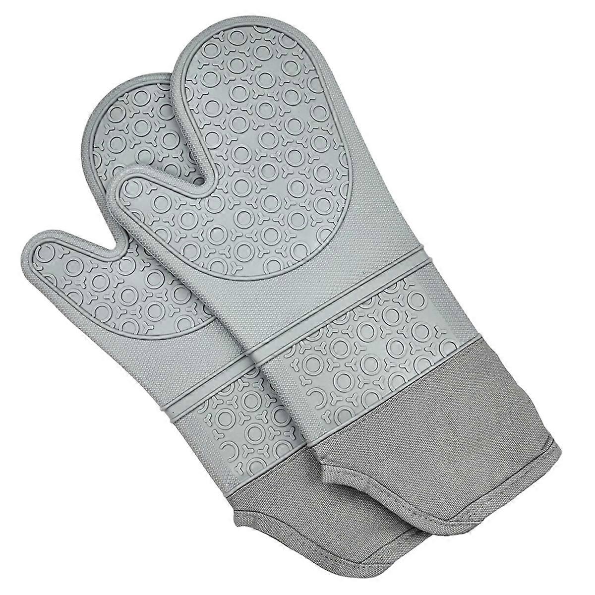 Multifunctional Silicone Oven Gloves Heat- and Waterproof