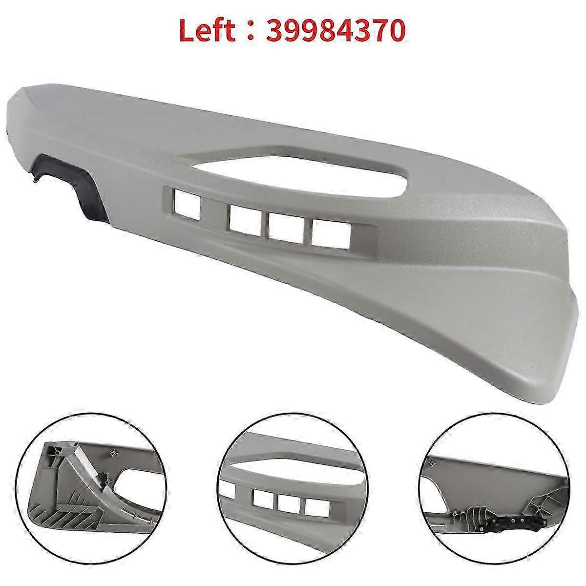 39984370 LH Grey Power Seat Outer Trim Cover with Seat Memory for S40 MK2 V50 Edition