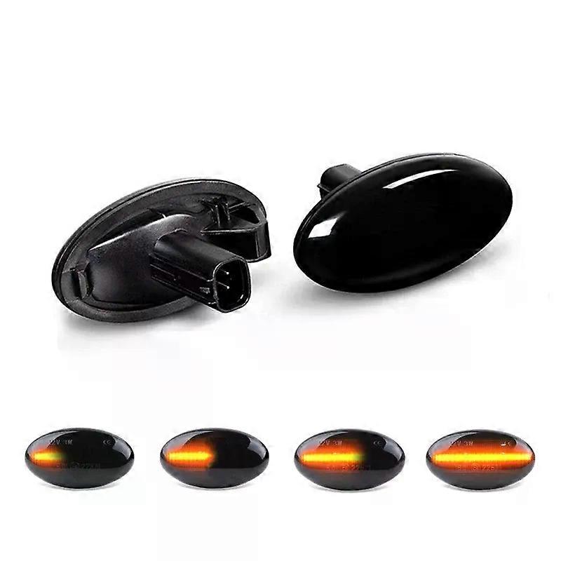Applies to2Pcs Dynamic Led Side Marker Turn Signal Light Sequential Blinker Lamps For Subaru Impreza 2 WRX STI Forester 1 2 Legacy Liberty