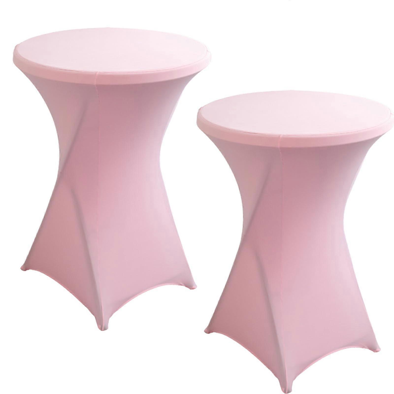 Paquet de 2 nappe extensible ajustée pour banquet de mariage 43x32 pouces