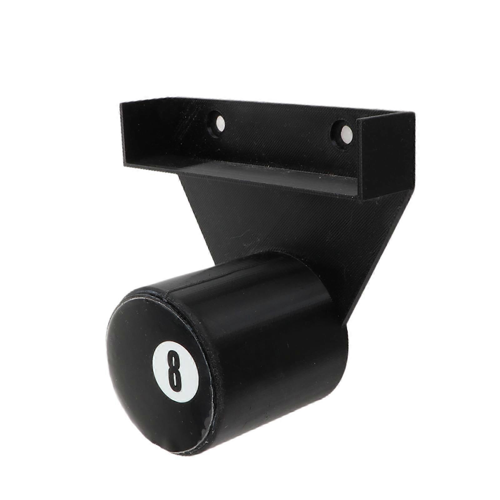 Pool Cue Chalk Holder Triangle Ball Rack Hanger with Hardware Practical Wall Mounted Storage Rack