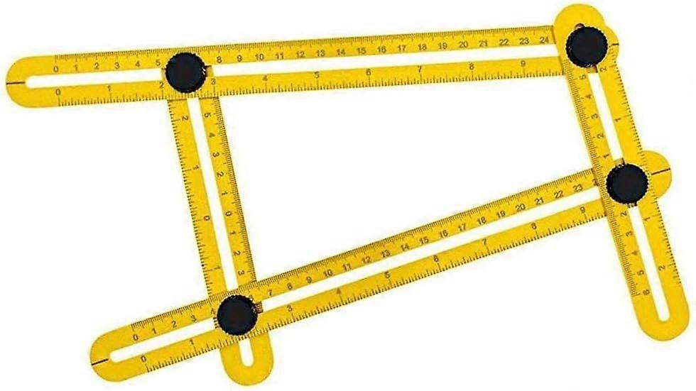 ABS Template Tool Measures All Angles and Shapes Multi-Angle Ruler Angle Template Tool for Engineer