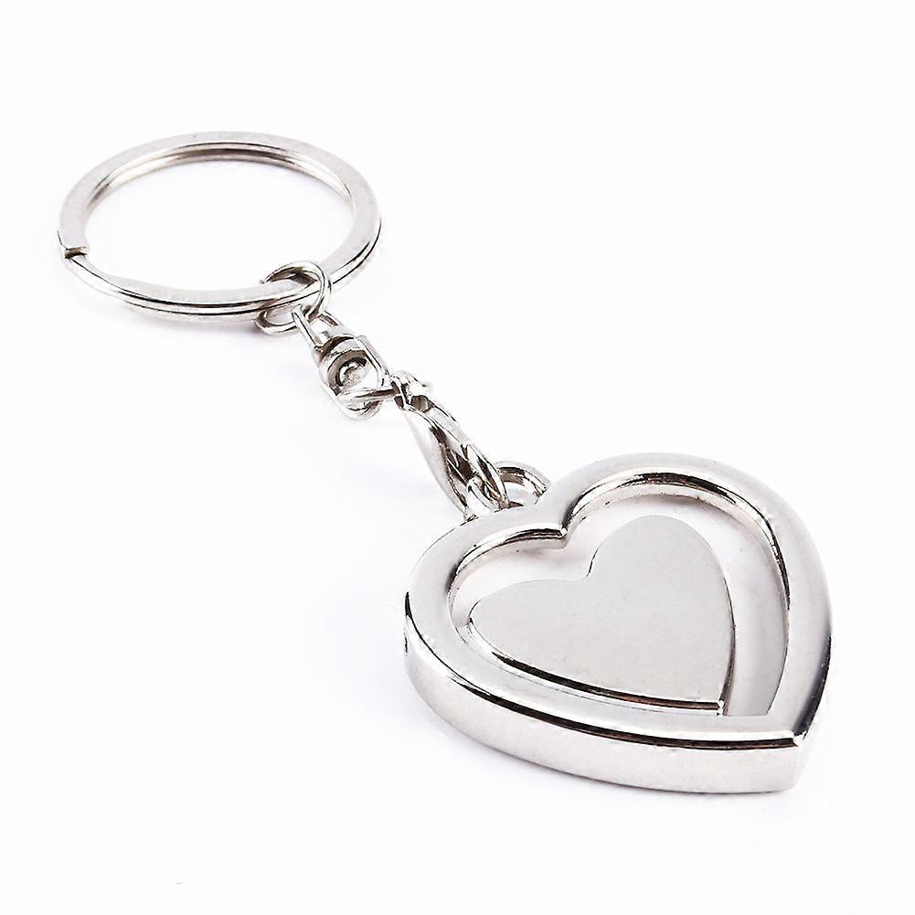 Creative Love Photo Frame Keychain for Gifts