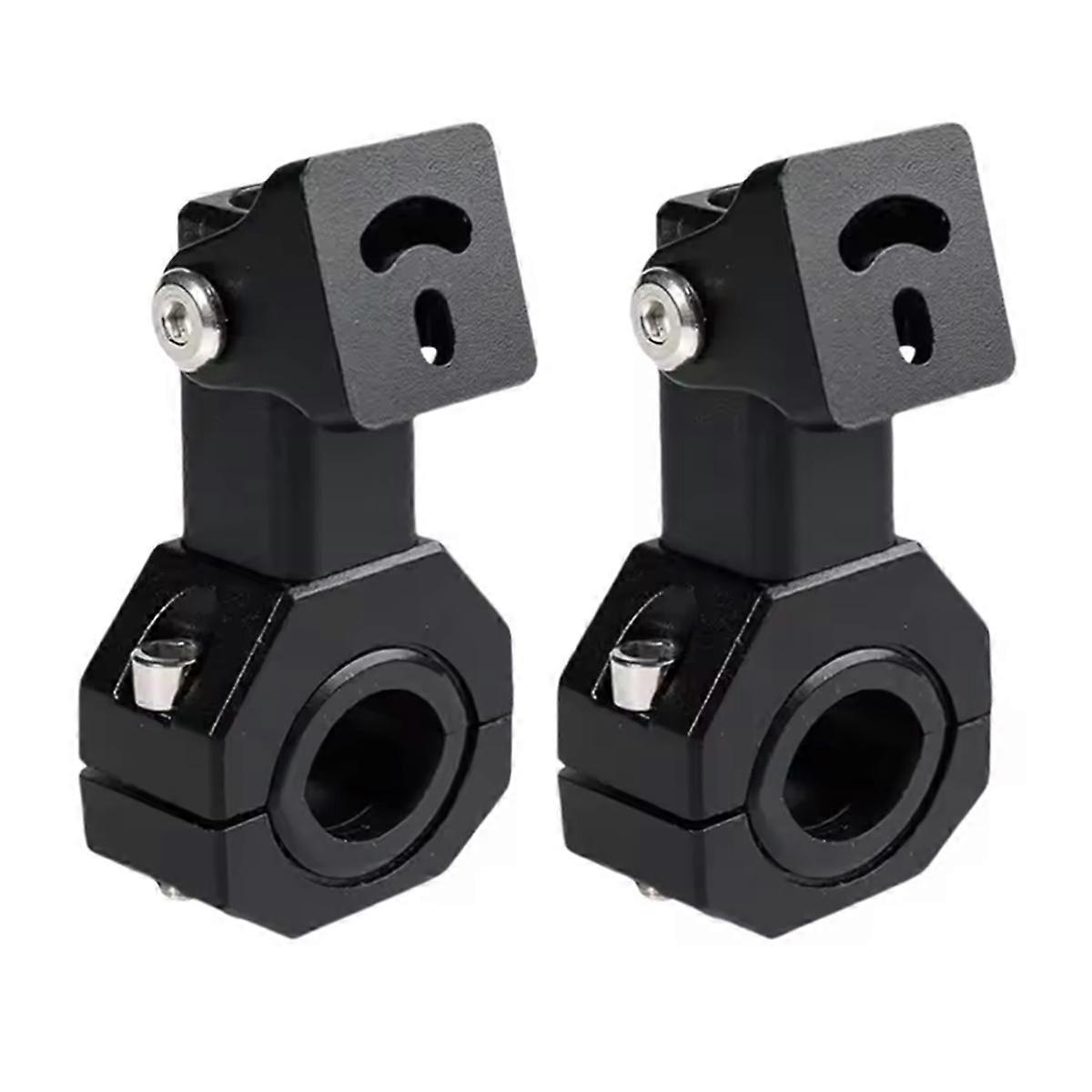 Motorcycle Spotlight Mount Bracket Mini Bar Clamp Kits