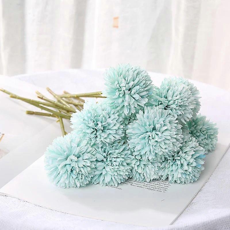 3/6Pc Bouquet De Flores Artificiales De Algodn Hilo Para Decoracin De Hogar Y Bodas Accesorios Para Arreglo Floral En Vajilla Estilo Boho Para Dormito