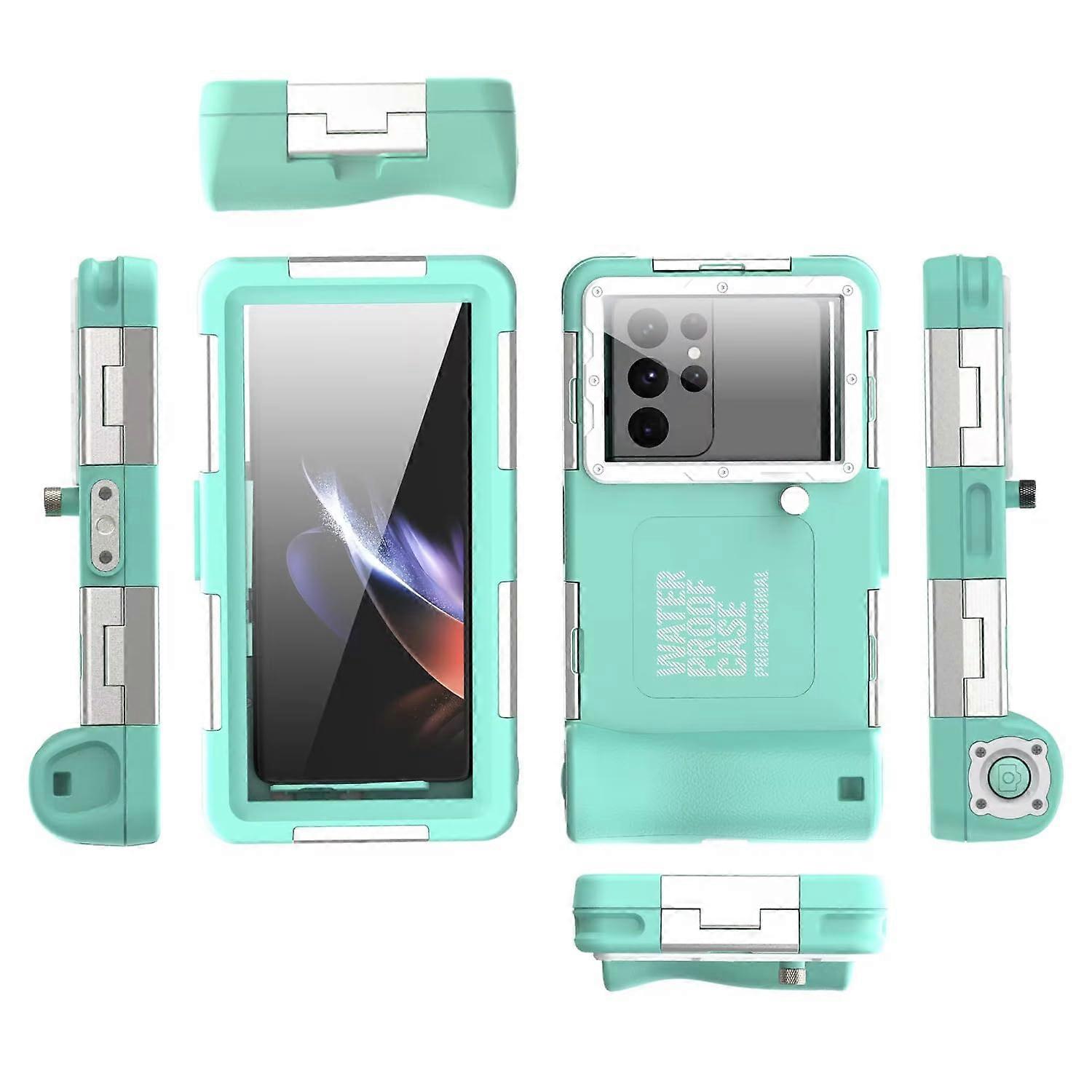 IP68 Standard Diving Phone Case for Photography - 15M/50ft Multicolor Waterproof Case Compatible with iPhone and Android