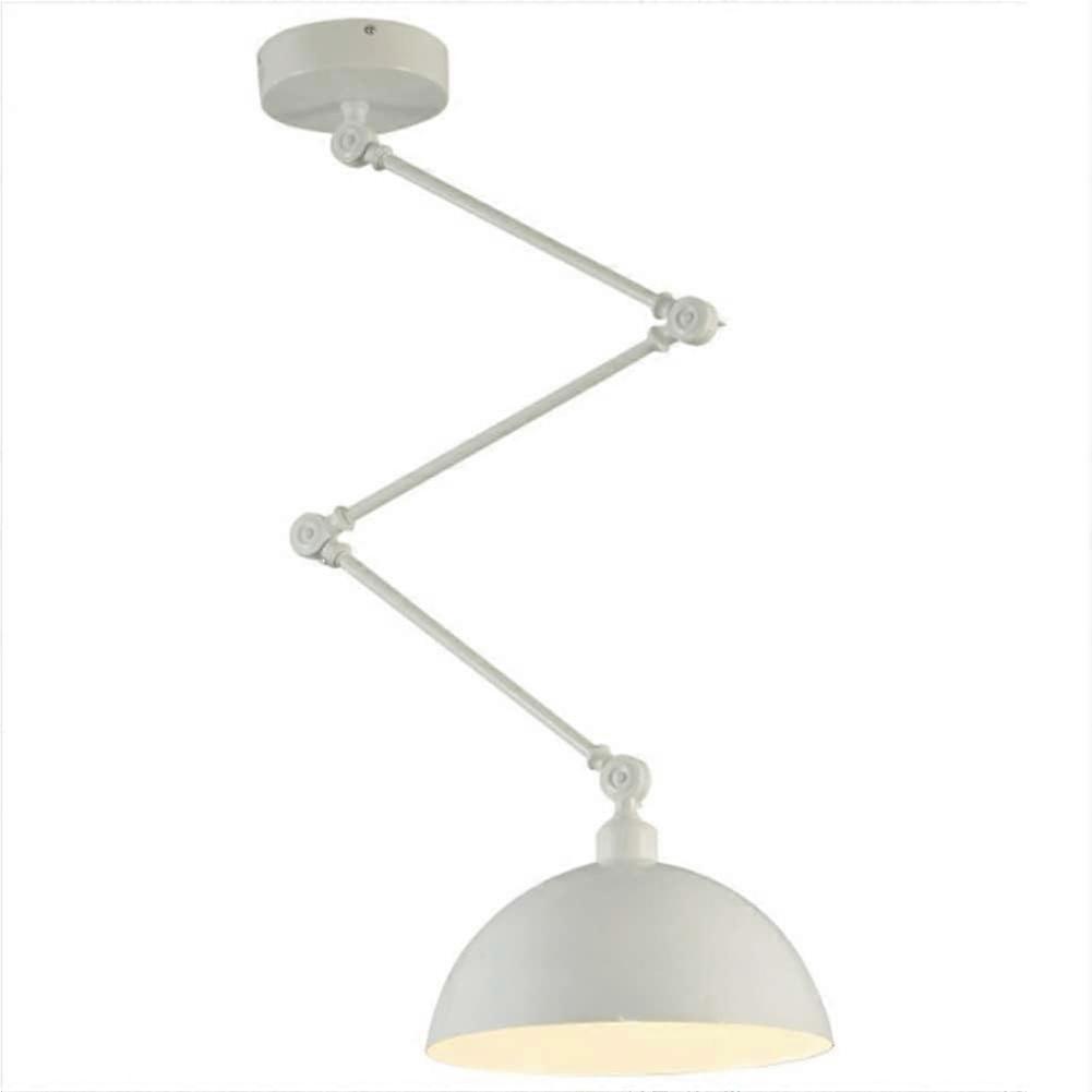 Swing Arm Pendant Light Hardwired Adjustable Ceiling Industrial Pendant Lighting for Kitchen Island