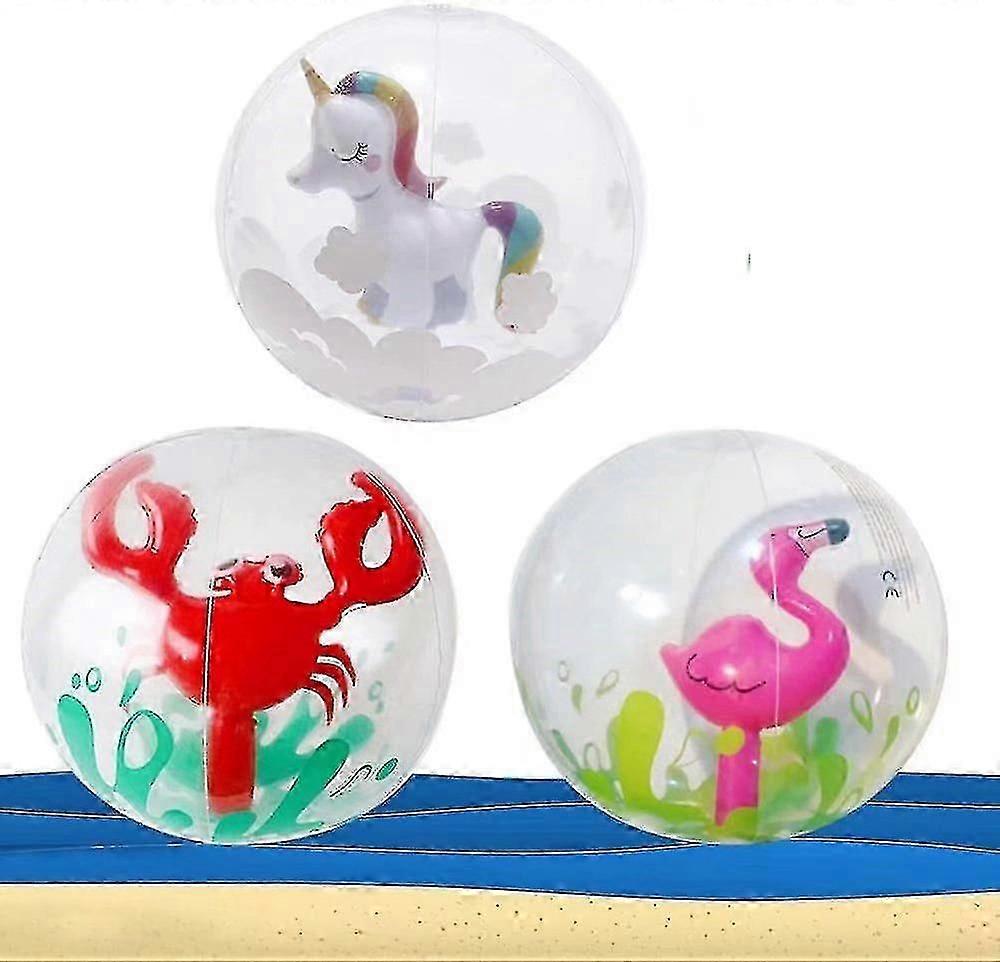 3pc Kids Inflatable Beach Ball,inflatable Beach Ball