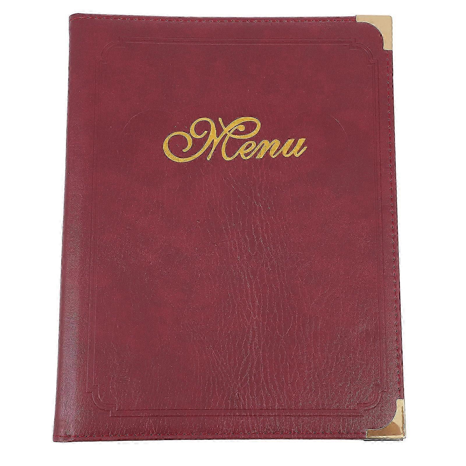 1pc Practical Menu Book Meal Price Folder Restaurant Menu Book Order Menu Book