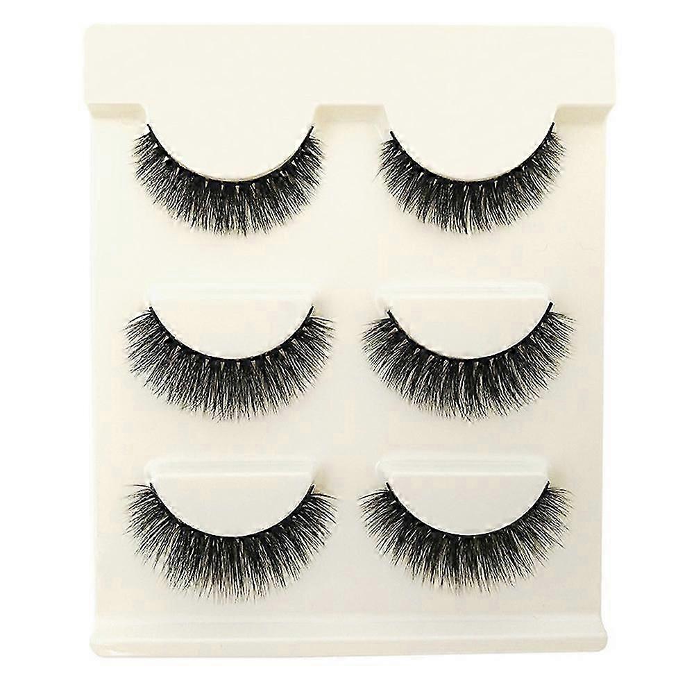 Makeup Natural Long Fake Eye Lashes Thick False Eyelashes PU6772