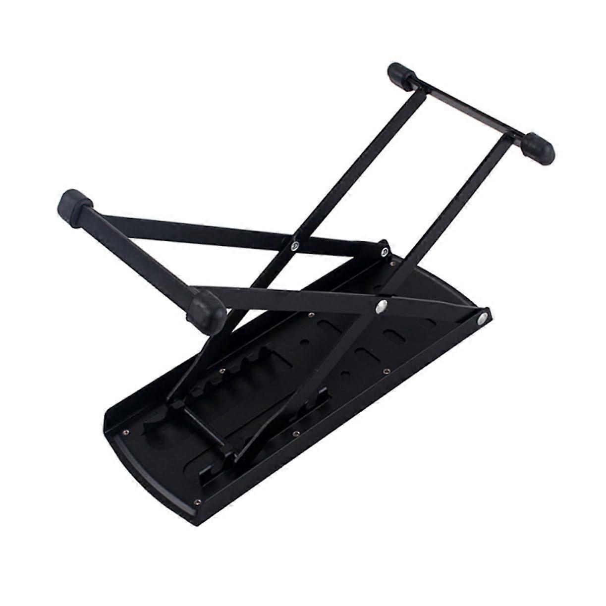 Footrest Stool for Guitar - Adjustable Metal Foot Pedal with Slip Pad, Ideal for Practice and Performance Sessions