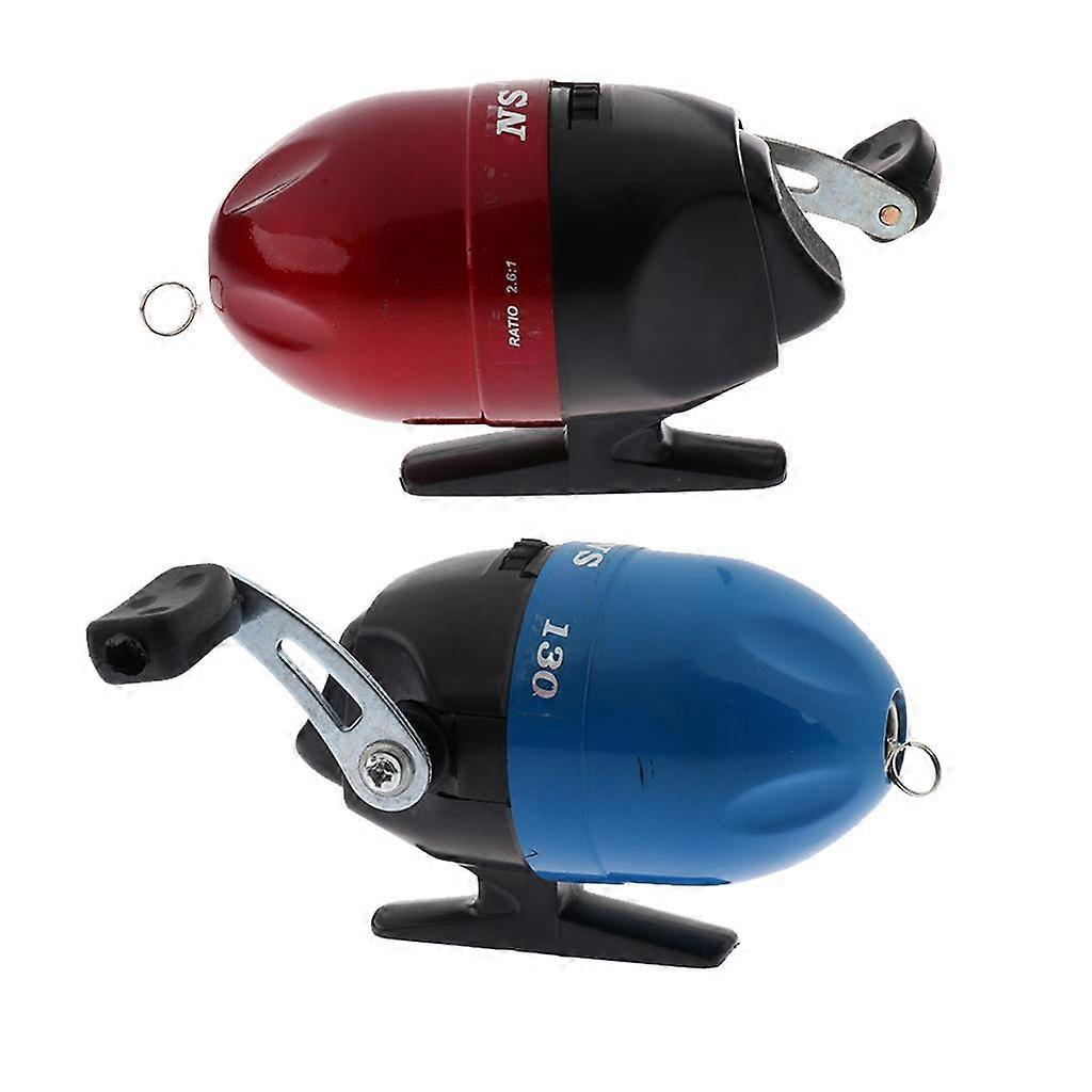 2 stykker lukket fiskehjul fiskehjul Spincast fiskehjul