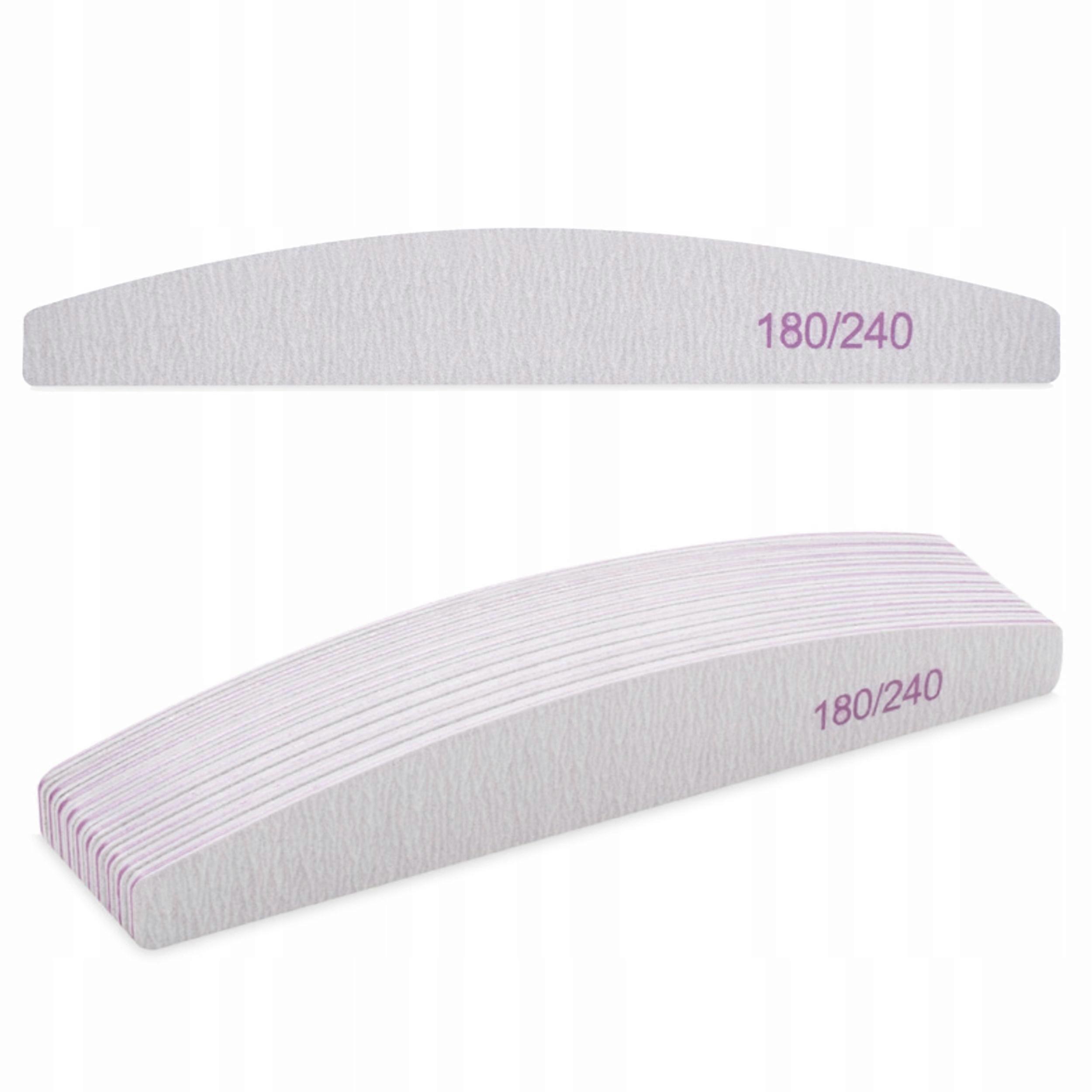 Kynsiviila Crescent Zebra Mancicure Pedi 180/240 Mani King 10 kpl