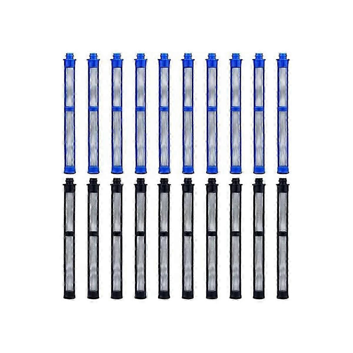 Airless SprayGun Filters-287033 10-Pcs 100 Mesh Latex and 287032 10-Pcs 60 Mesh Latex for Most Pres