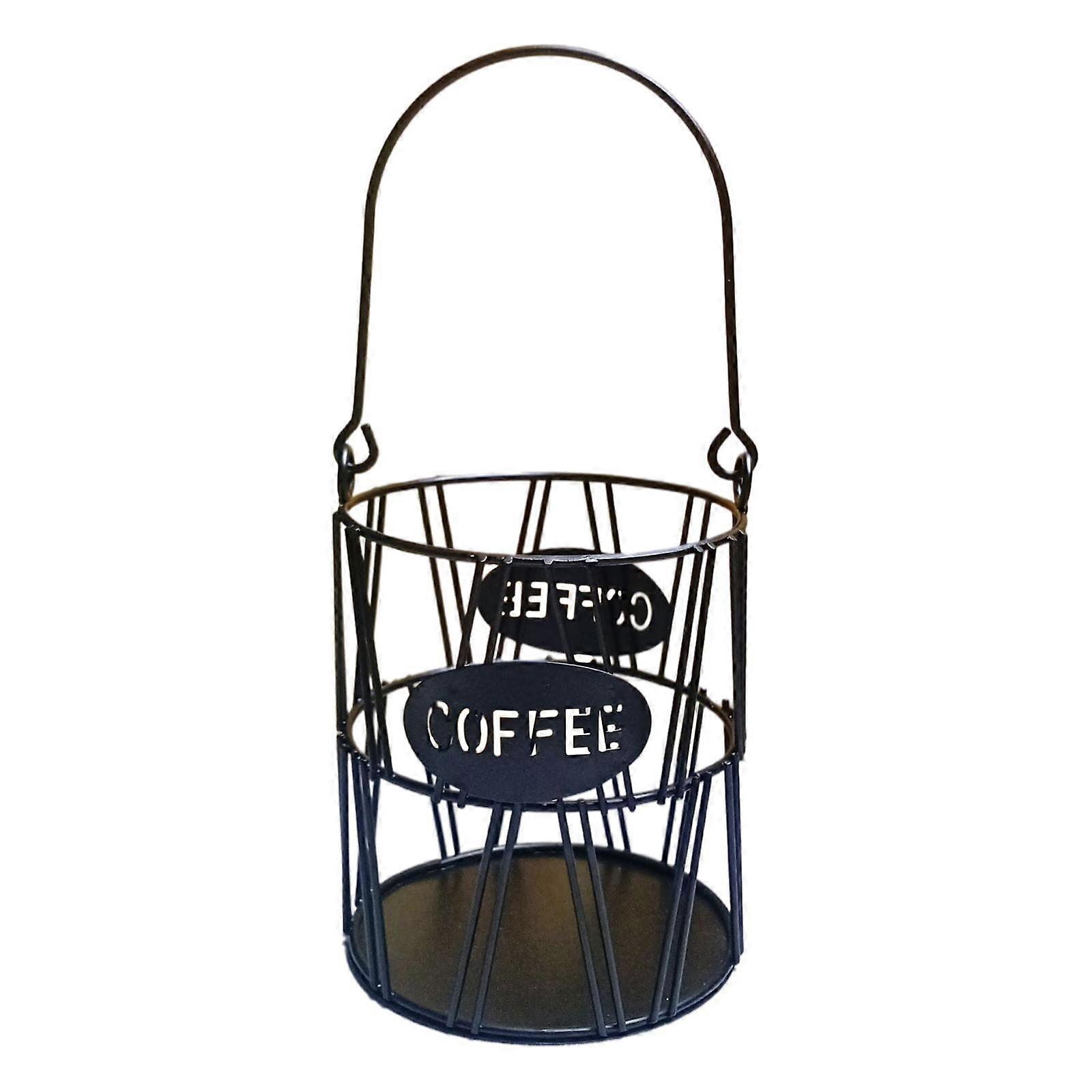 Multipurpose Coffee Pod Storage Holders for Counter 30 Pod Baskets Organizer