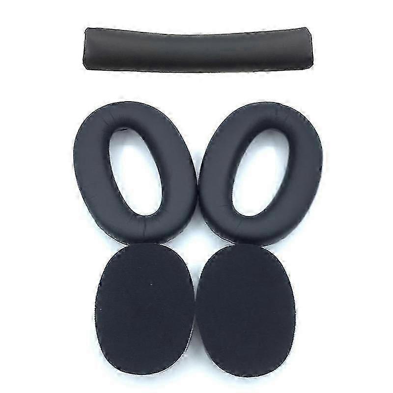 Sony MDR-1000X/WH-1000XM2 交換用クッション&ヘッドバンドセット - プレミアムノイズアイソレーションイヤーパッド