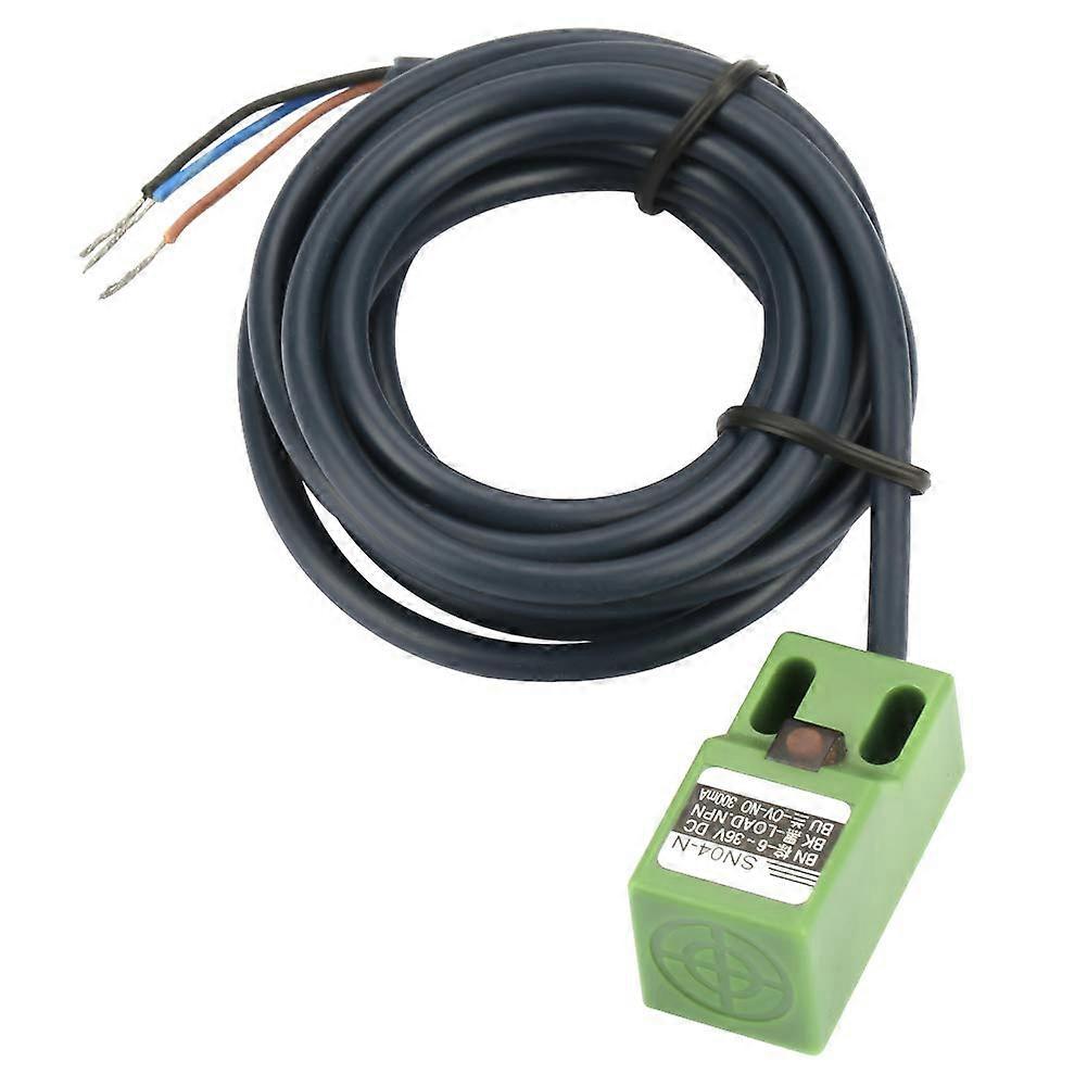 SN04NSwitch, SN04N NPN Proximity 4mm Detection Distance, Normally Closed Approach Sensor for Automatic Control, Capacitive
