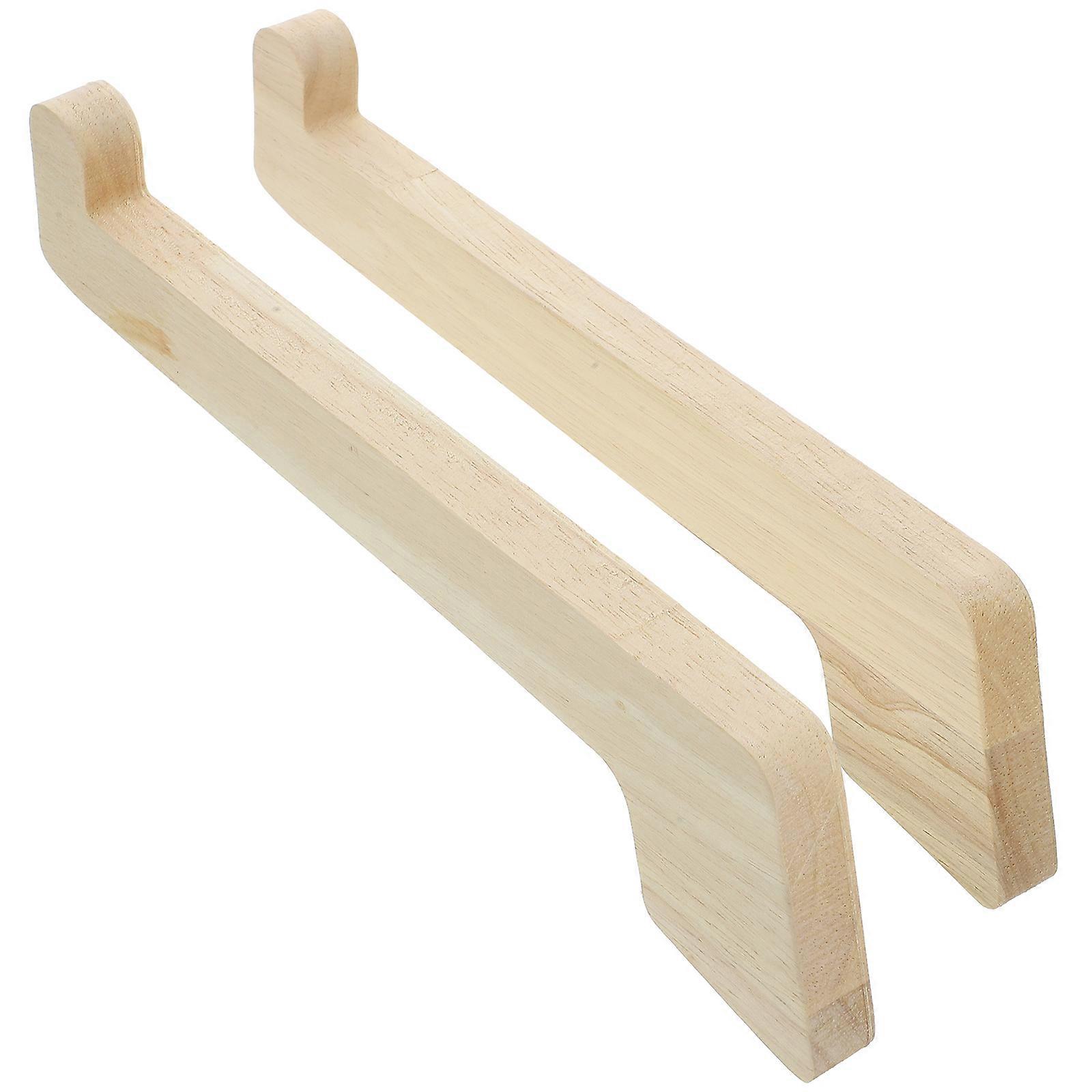 Wooden Laptop Stands for Desk Durable Office Risers for Height Adjustment and Cooling Support