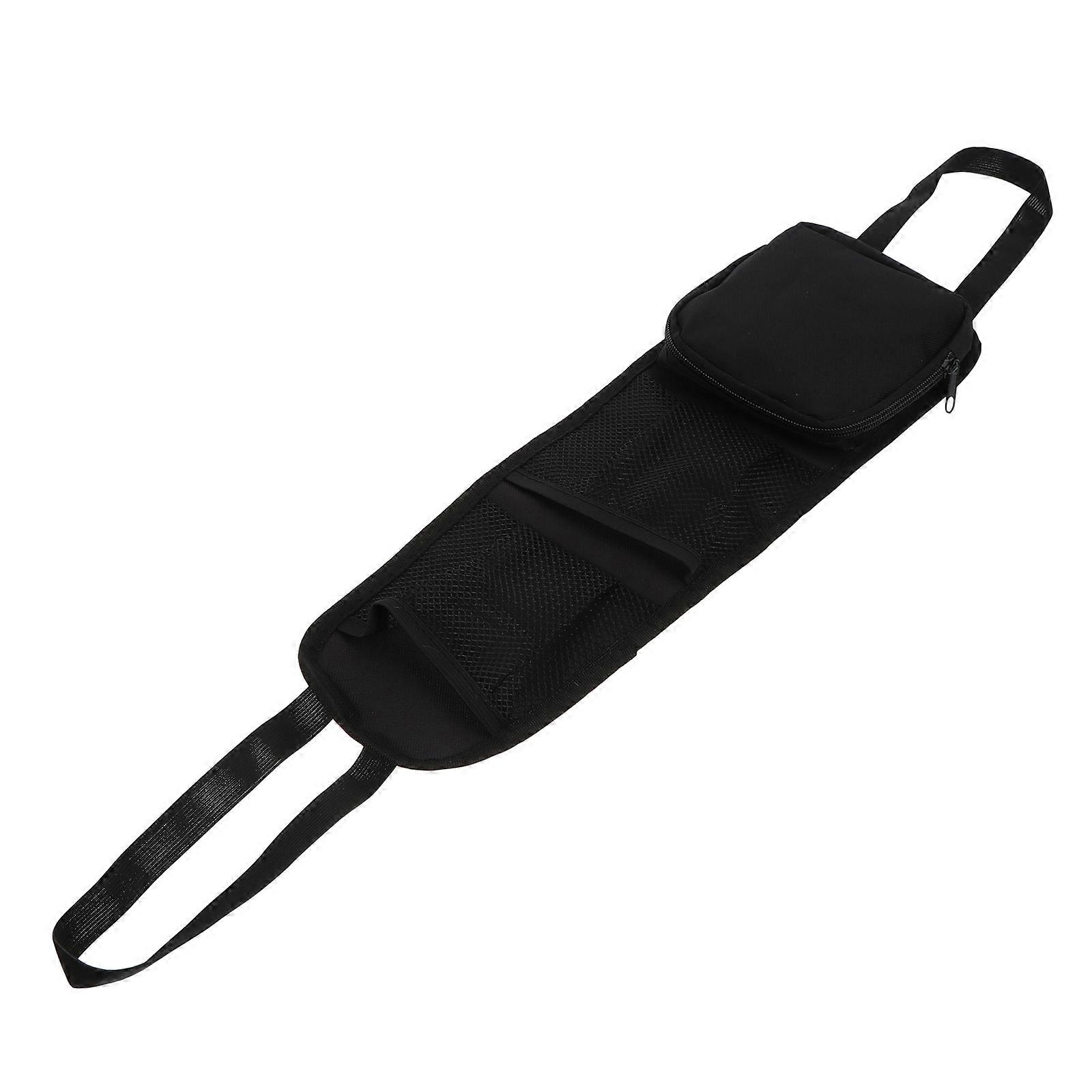 Multifunctional Car Seat Storage Bag with Zippered Side Organizer for Quick Access, Durable Design to Keep Your Vehicle Tidy for Family Use