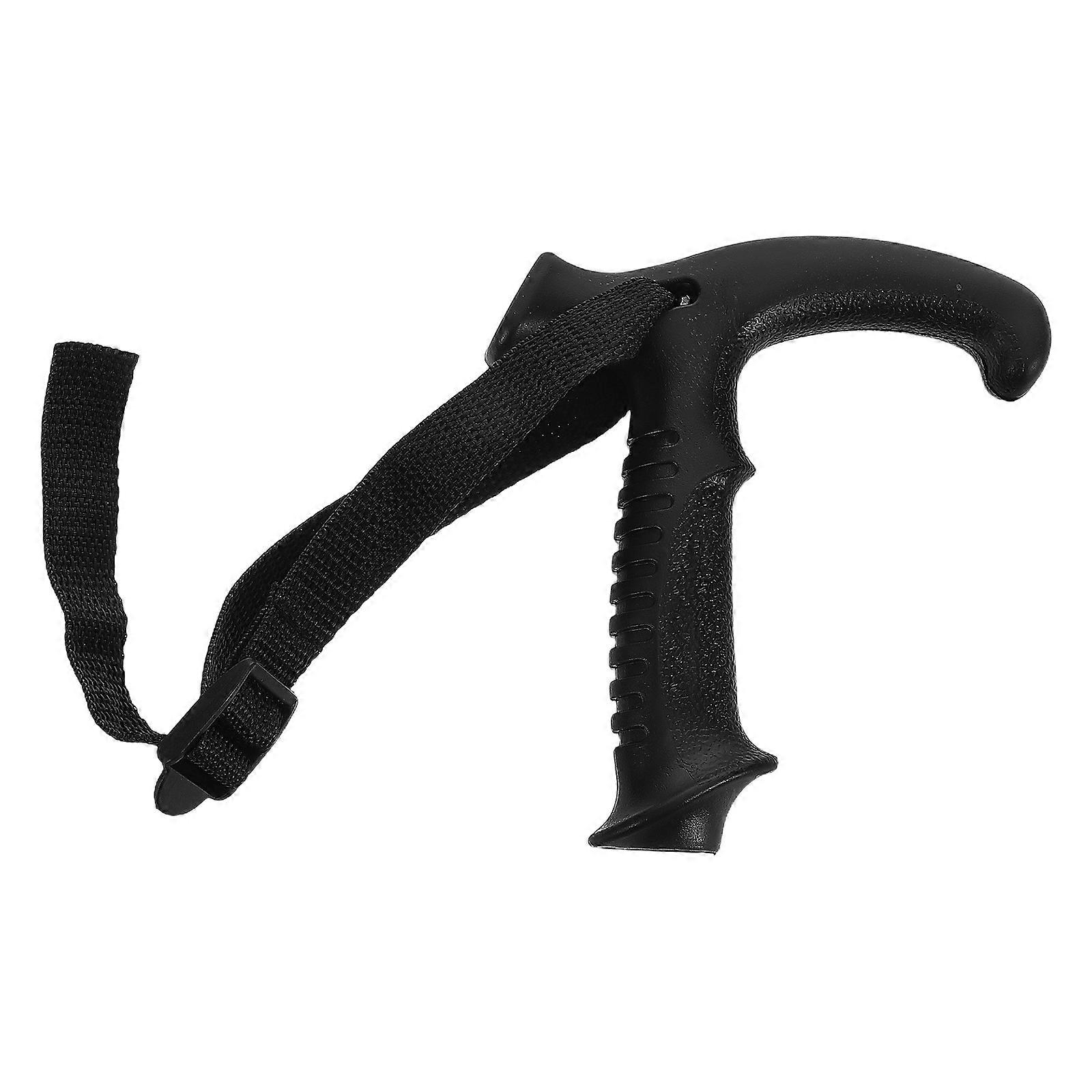 Ergonomic T Handle Replacement Grip with Adjustable Wrist Strap for Walking Sticks – Comfortable Trekking Pole Handle for Hiking and Outdoor Stability