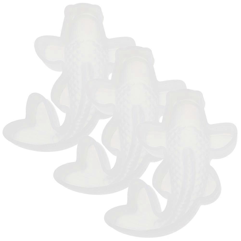 3pcs Reusable Silicone Mold for Epoxy Soap DIY Casting – Includes Fish & Goldfish Shapes, Ideal for Beginners & Professionals