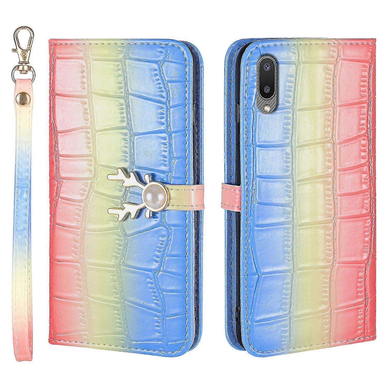 For Samsung Galaxy A02 Phone Case With Strap