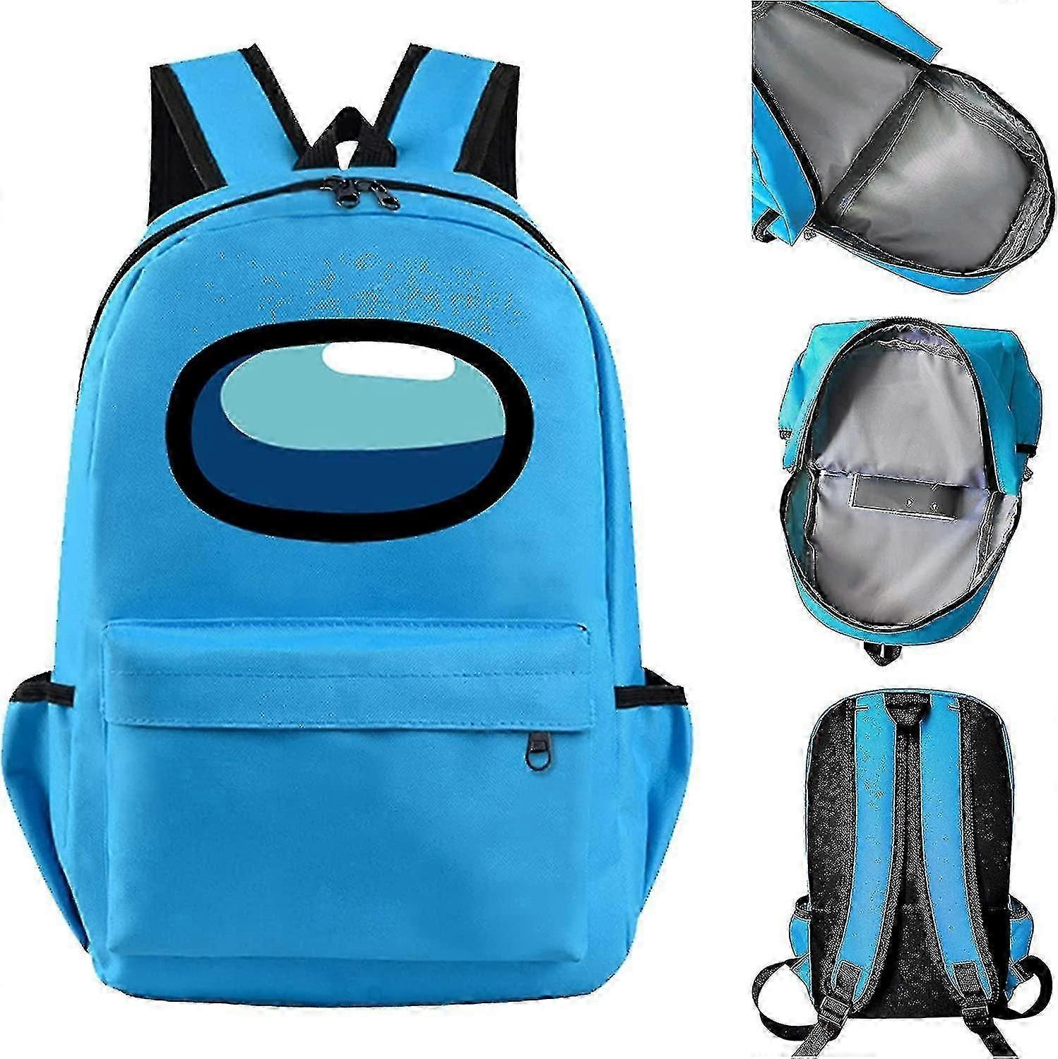 Travel Backpack Laptop Backpack Multipurpose Blue Backpack