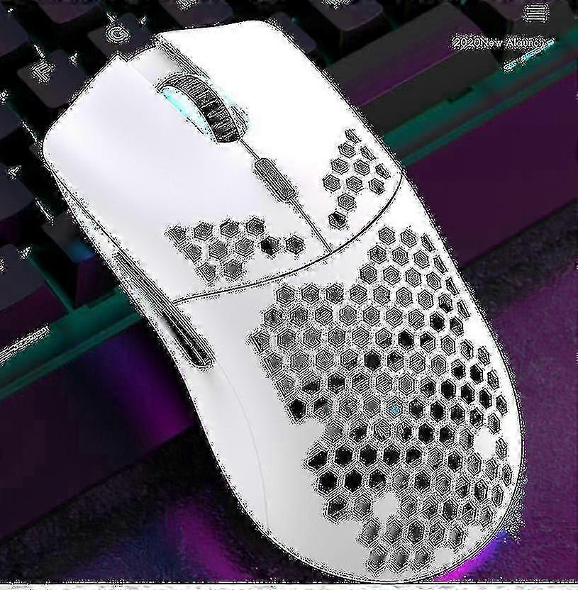 Wireless Gaming Mouse, Computer Mouse With Honeycomb Shell 2025